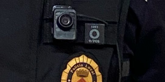 La Policia Local patrullarà amb càmeres de gravació unipersonals.