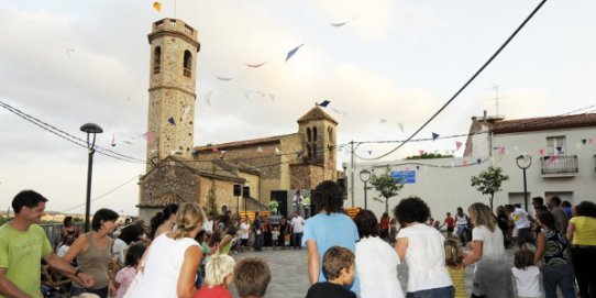 Imatge d'arxiu de la Festa Major de Sant Feliu del Racó.