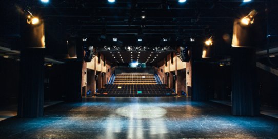 Imatge de l'interior de l'Auditori Municipal Miquel Pont.