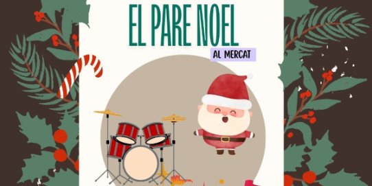 Cartell promocional de "El Pare Noel i taller d’instruments musicals"