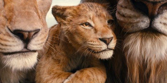 Un fotograma de "Mufasa: El rey león".