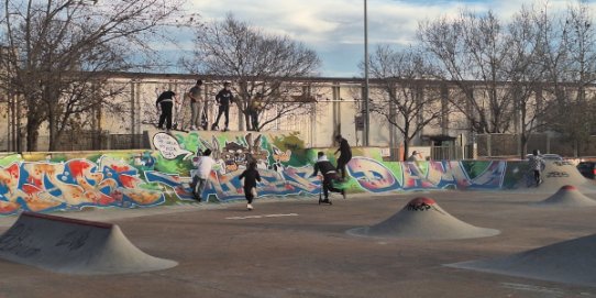 L’Skate Park de Castellar del Vallès torna a funcionar després de la seva remodelació.