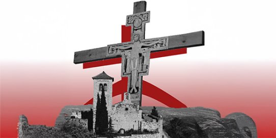 Cartell de la 22a Trobada de Primavera del Puig de la Creu.