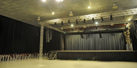 Una imatge de la Sala Blava de l'Espai Tolrà.