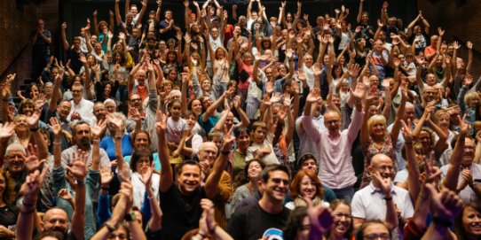 Una imatge d'una actuació a l'Auditori.