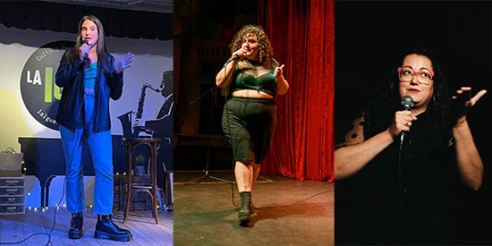 Anna Flavià, Carmensita Ye-yé i Sònia Suñé.