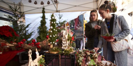 Imatge d'una edició anterior de la fira Xmas Street.