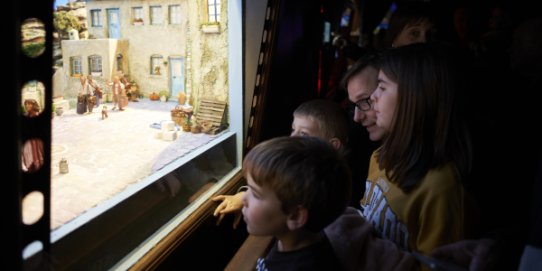 Imatge d'arxiu de l'exposició de pessebres.