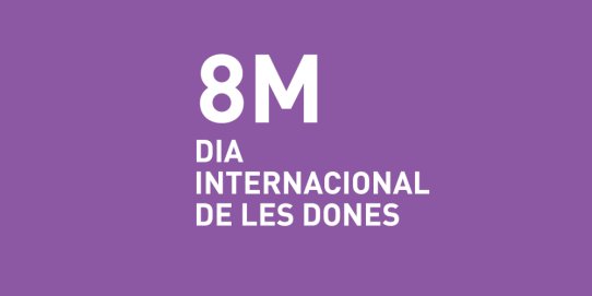 Imatge promocional del Dia Internacional de les Dones.