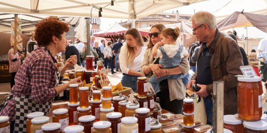 Imatge d'una edició anterior de la Fira de Sant Josep