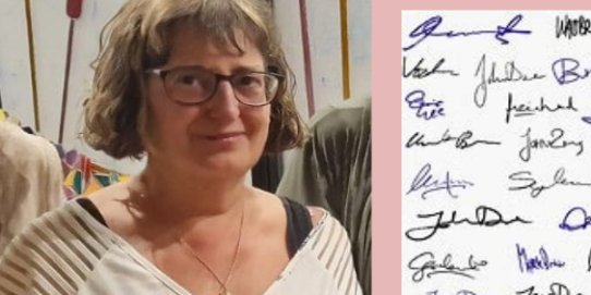 Maribel González, que presentarà el projecte Arlequí a la Biblioteca.