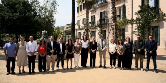 Recepció de la consellera de Drets Socials i Inclusió, Mònica Martínez Bravo, al Palau Tolrà