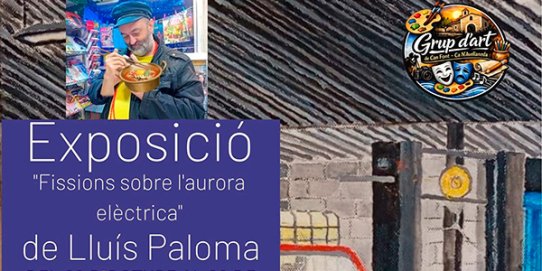 Part del cartell de l'exposició.