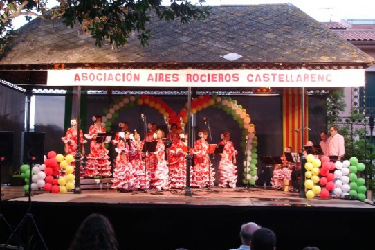 L'associació també va actuar durant la Festa Major de 2009