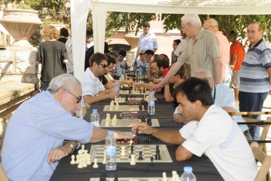 Les partides simultànies d'escacs se celebraran a la plaça Major