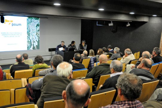 Sessió de presentació de l'avanç del POUM