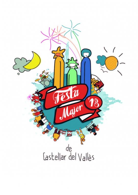 Cartell de la Festa Major de Castellar del Vallès 2013
