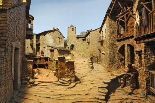 Imatge d'un diorama d'una edició anterior de l'exposició de pessebres