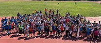 Les pistes d’atletisme acullen la desena edició de la Jornada Esportiva escolar amb 235 alumnes de 6è de primària