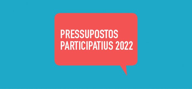 Pressupostos participatius
Presenta la teva 
proposta d'inversió 
de l'1 al 31 de maig!