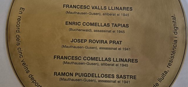 05/05 - 81è aniversari 
de l'alliberament de Mauthausen
Consulta la programació d'activitats a Castellar
