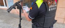 La Policia Local interposa diverses denúncies en la campanya de control de vehicles de mobilitat personal